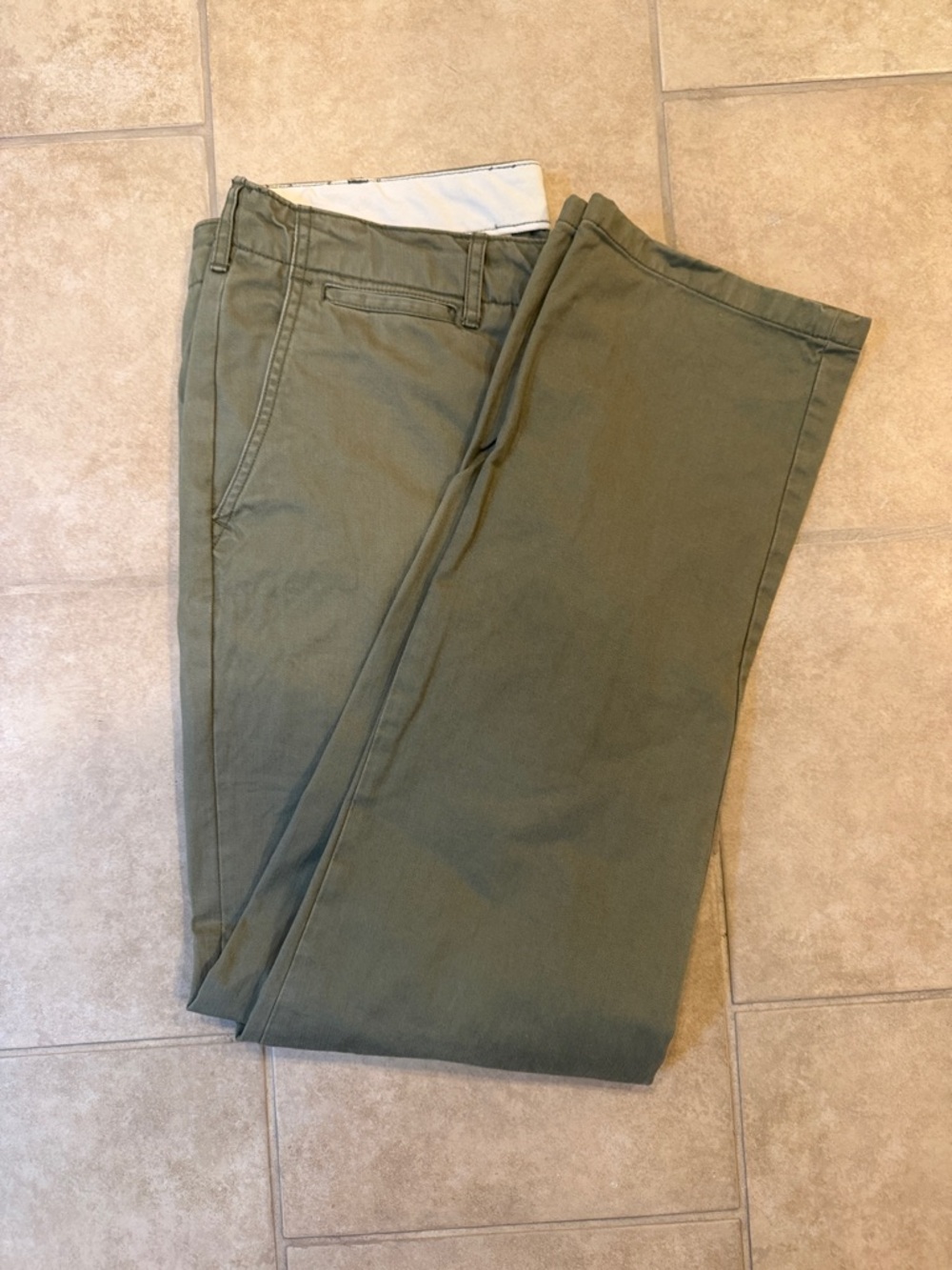 Buck Mason Olive Chino Pants